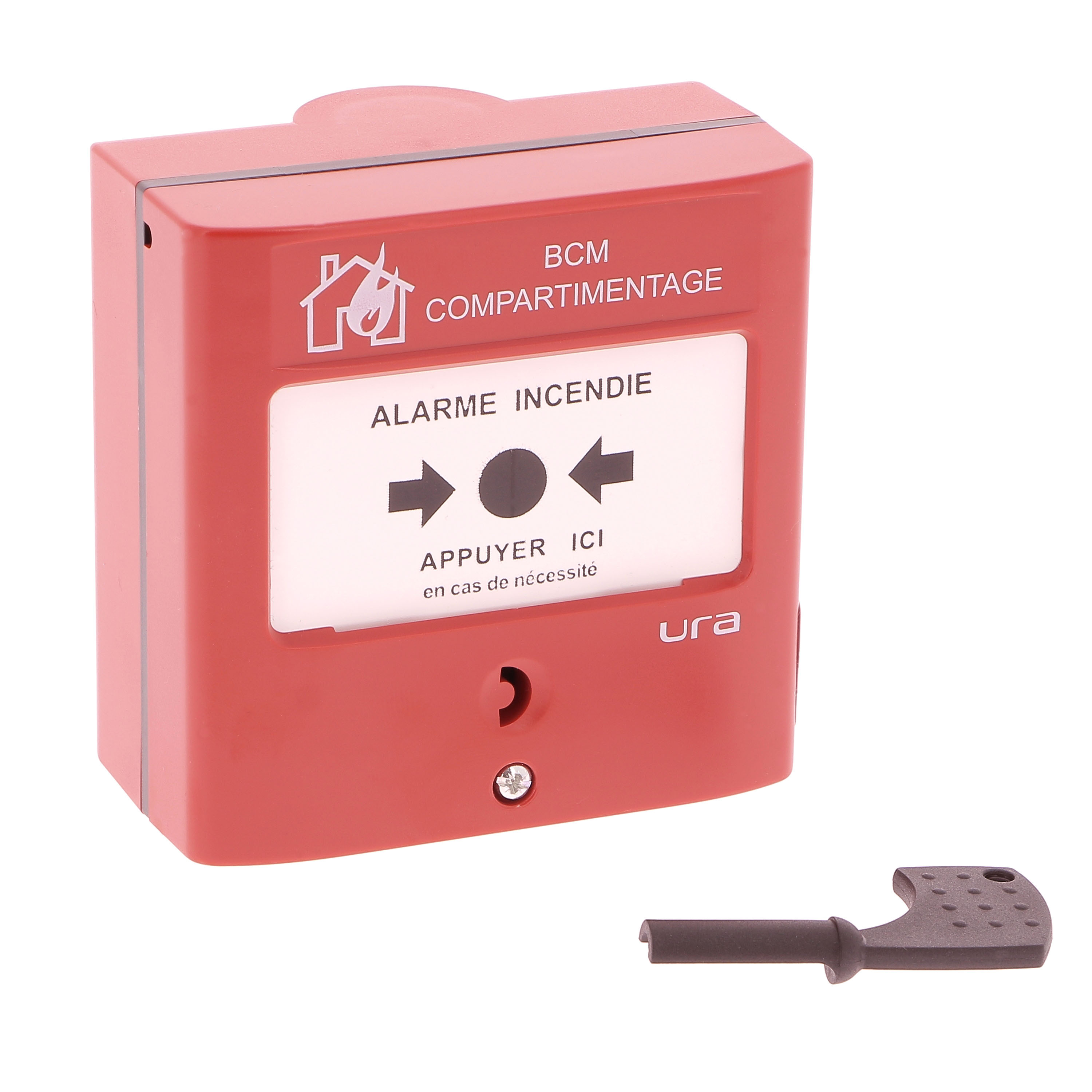 Clé De Réarmement Alarme Incendie KAC - Référence SC070 - Pour Midland Fire On-Line