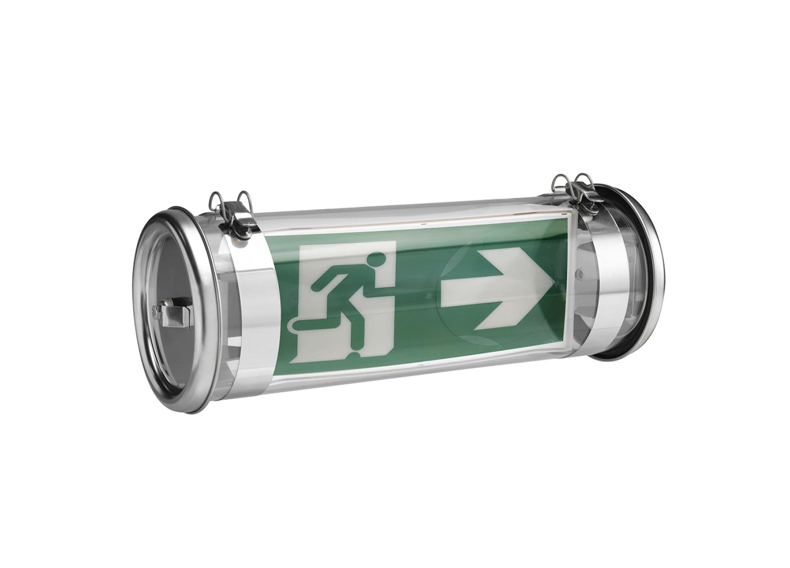 BAES d'ambiance Plastinox IP67 IK07 cuvelage et fixation en inox Adressable flux 400lm 1h consommation 0,7W BAES d'ambiance Plastinox IP67 IK07 cuvelage et fixation en inox Adressable flux 400lm 1h consommation 0,7W