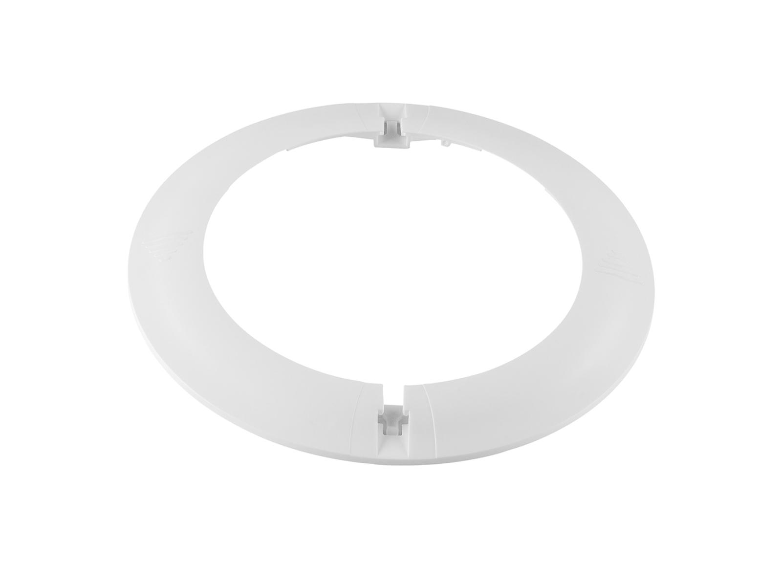 Enjoliveur avec fixation pour porte-étiquette Practice Evolution finition blanc Enjoliveur avec fixation pour porte-étiquette Practice Evolution finition blanc