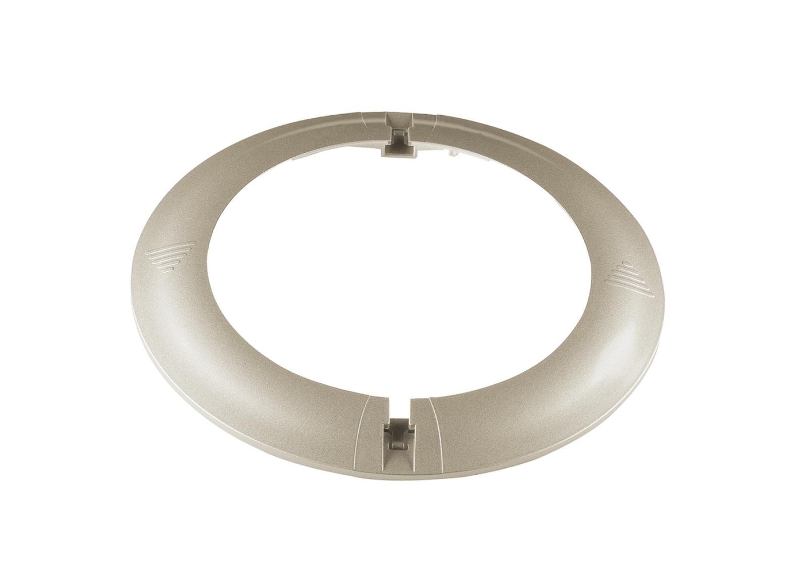 Enjoliveur avec fixation pour porte-étiquette Practice Evolution finition gris acier Enjoliveur avec fixation pour porte-étiquette Practice Evolution finition gris acier