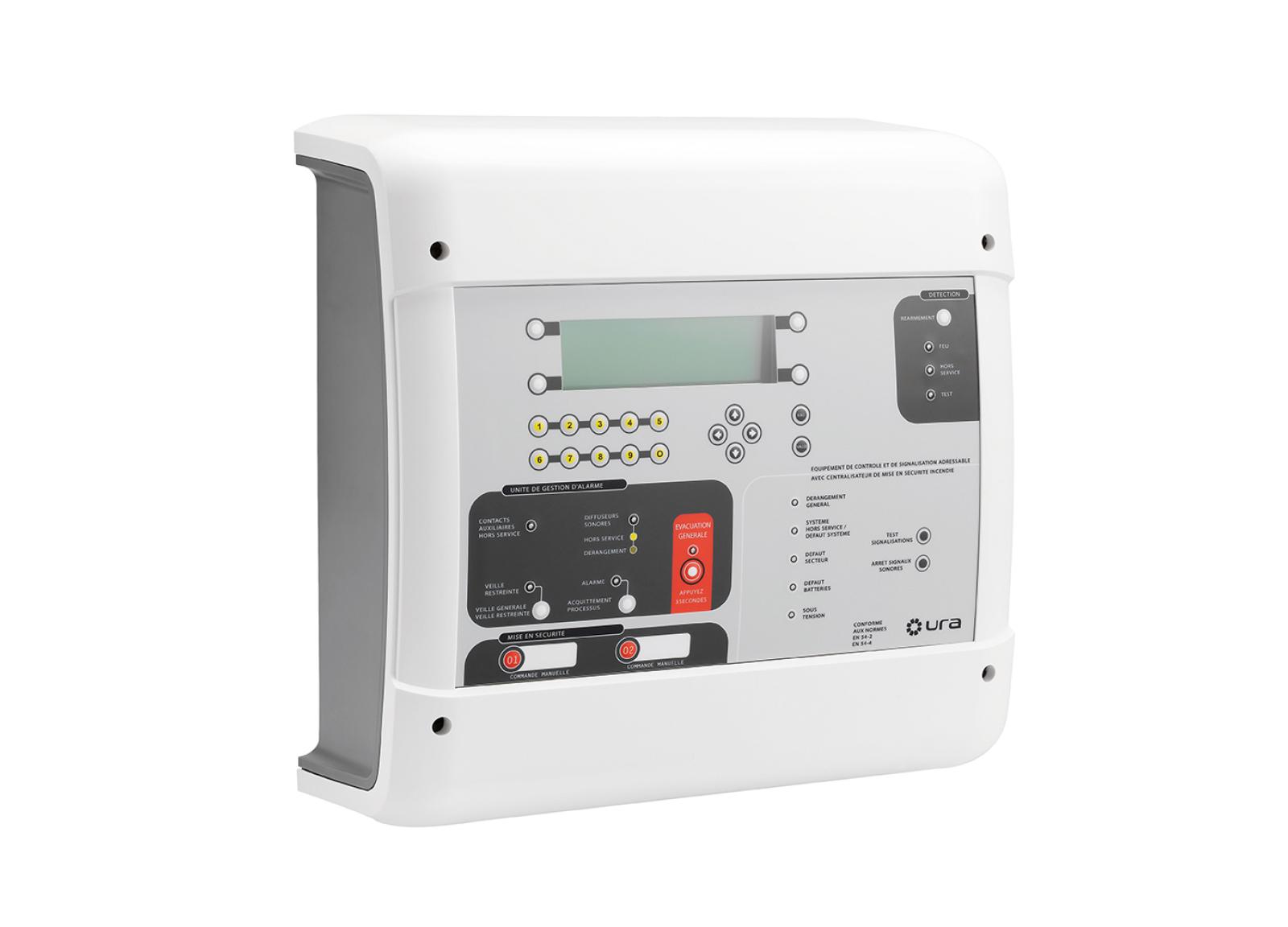Equipement de contrôle et de signalisation ECS avec CMSI Type1 Adressable SSI catégorie A 512 points Equipement de contrôle et de signalisation ECS avec CMSI Type1 Adressable SSI catégorie A 512 points