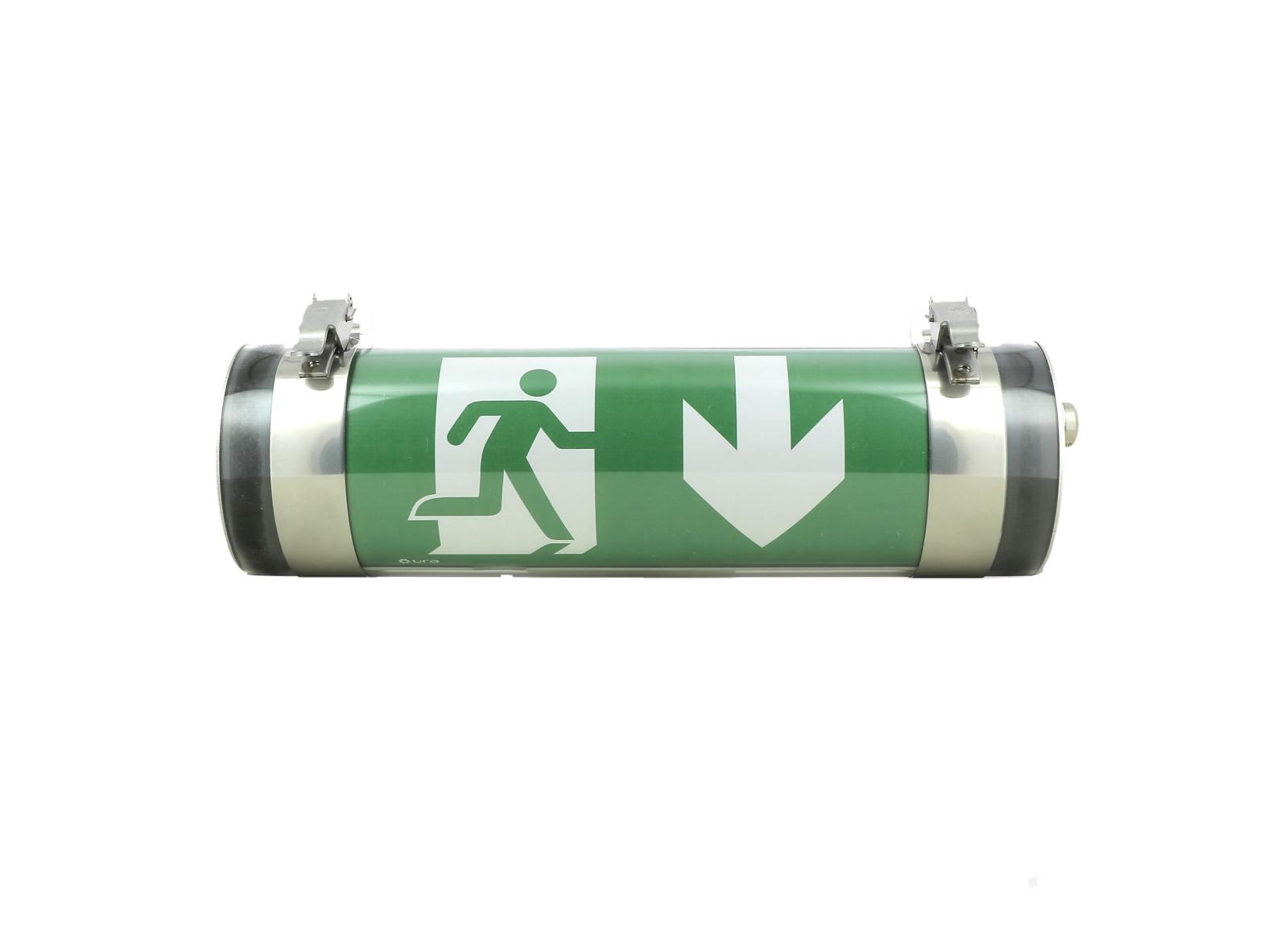 Luminaire pour Sources Centrales LSC d'évacuation Plastinox 100lm 48VDC-220VDC-230VAC IP68-69-IK10 Luminaire pour Sources Centrales LSC d'évacuation Plastinox 100lm 48VDC-220VDC-230VAC IP68-69-IK10