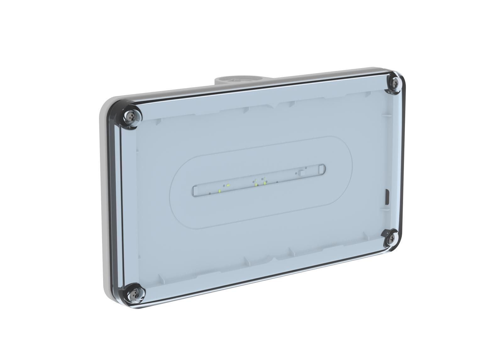 Luminaire d'évacuation pour source centrale Uraproof V Évacuation 48-220VDC/230VAC 45lm - pose murale saillie -IP66/IK10