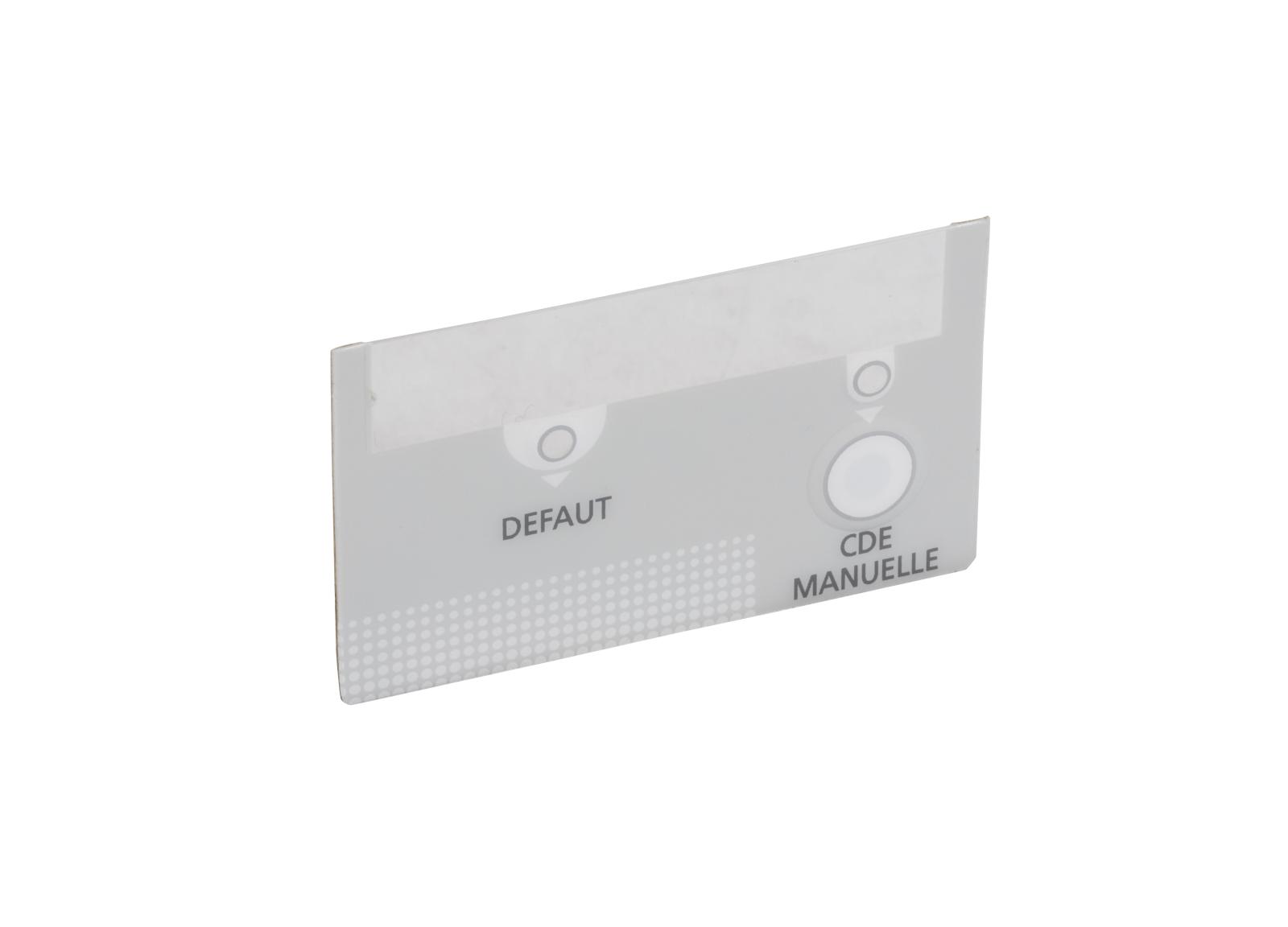 Facettes signalisation technique avec commande pour CMSI adressable XL3
