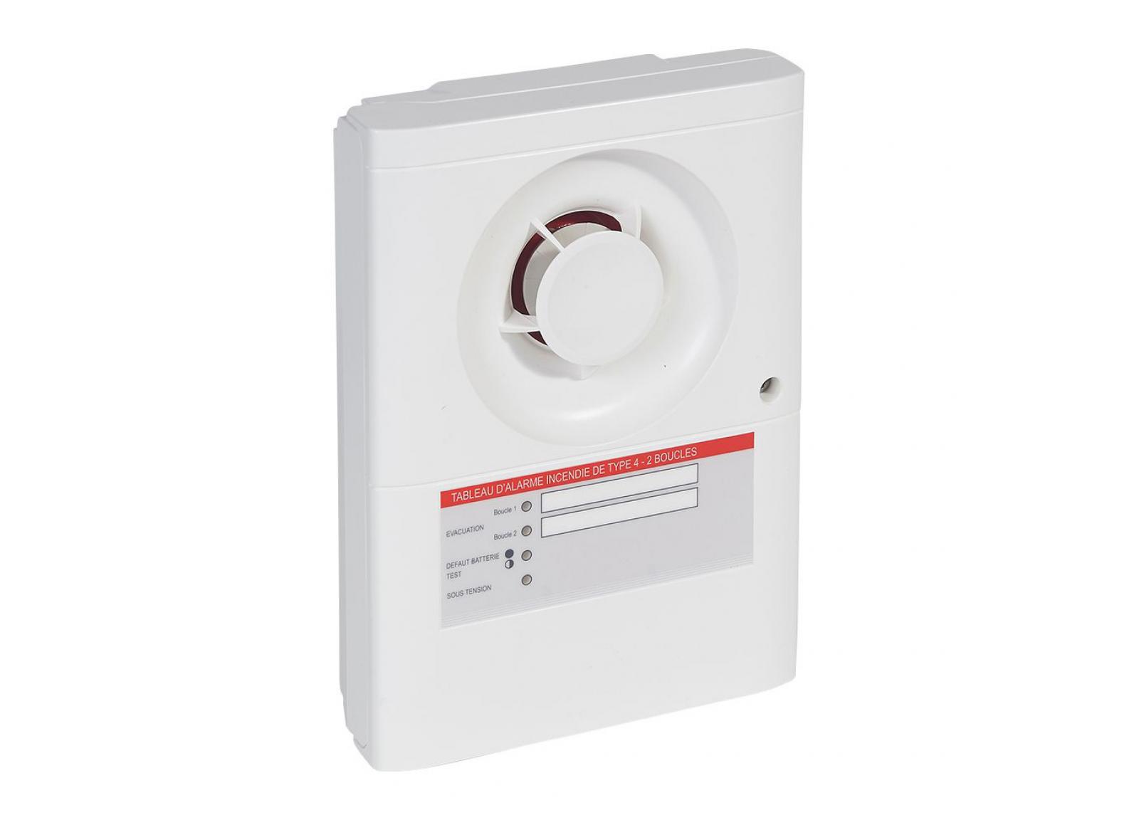 Tableau d'alarme type 4 - 2 boucles Tableau d'alarme type 4 - 2 boucles