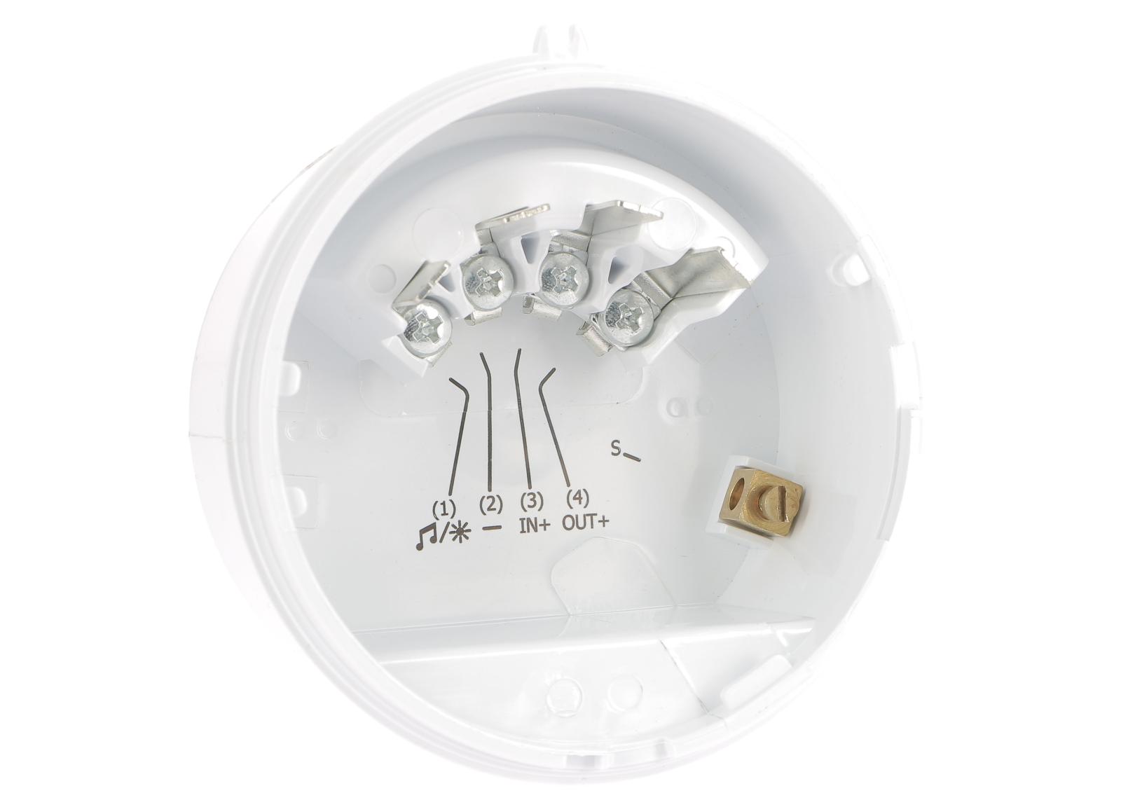 Embase d'étanchéité pour dispositif sonore et visuel d'alarme feu Embase d'étanchéité pour dispositif sonore et visuel d'alarme feu