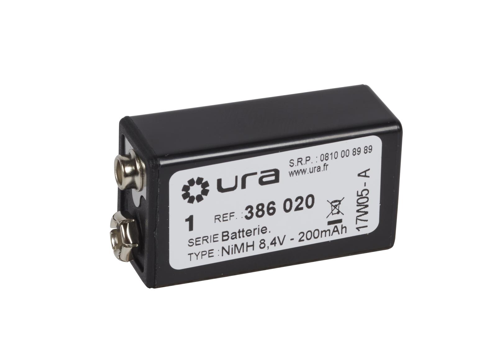Batterie Nickel Métal Hydrure Ni-MH 8,4V 200mAh pour alarme incendie Batterie Nickel Métal Hydrure Ni-MH 8,4V 200mAh pour alarme incendie