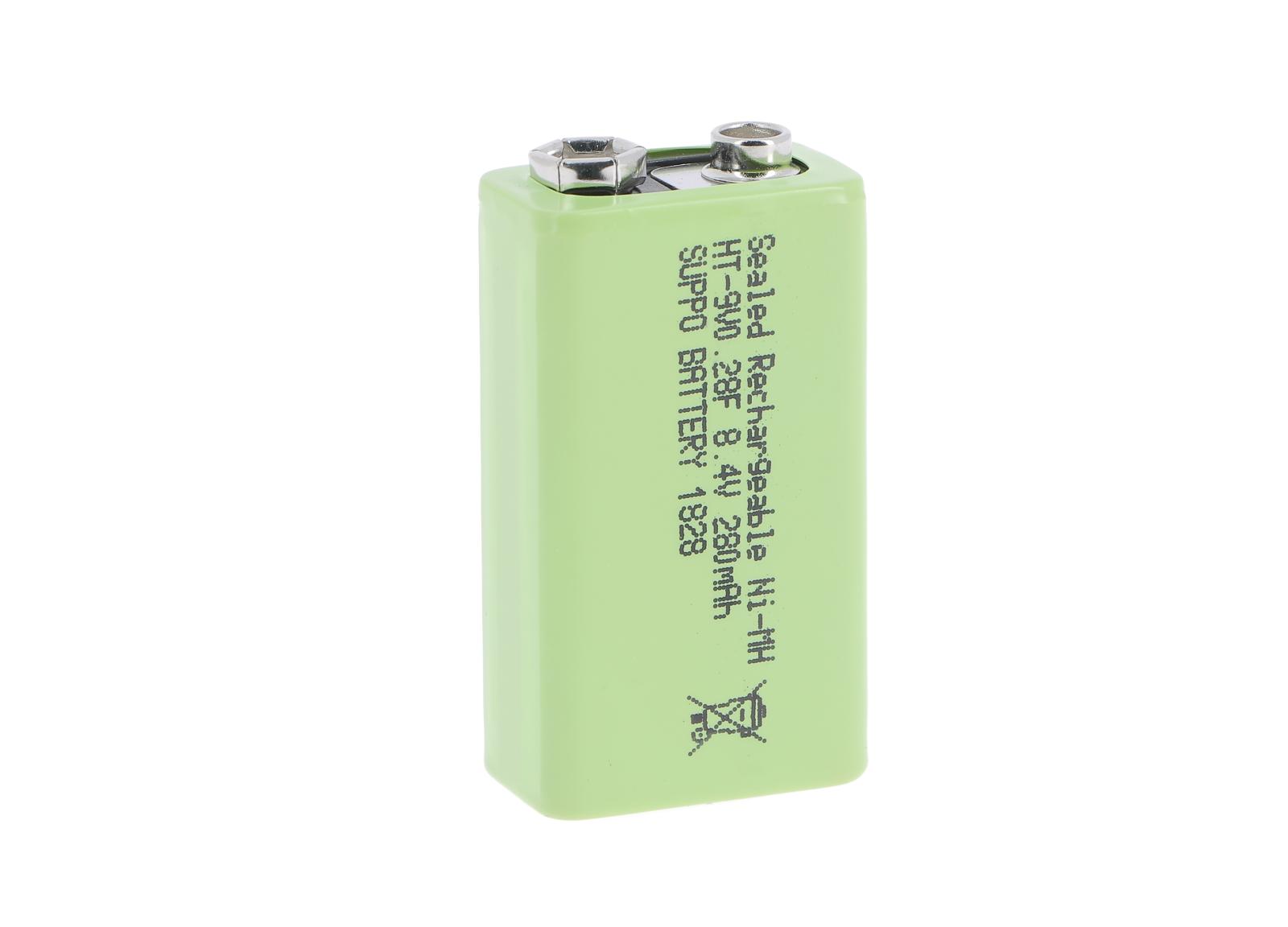 Batterie Nickel Métal Hydrure Ni-MH 8,4V 280mAh pour alarme incendie