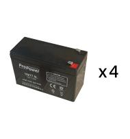 Batterie pour maintenance source centrale d'éclairage de sécurité URA 48VDC 170W - réf.210209