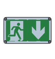 BAES+BAEH Uraproof V SATI 45lm/1h- 8lm/5h - IP66/IK10 - pose saillie - NF Environnement