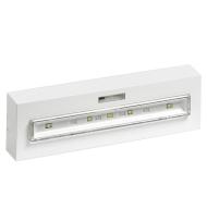 BAES URALIFE V Ambiance SATI Connecté 450lm/1h - IP 43/IK 07 - pose plafond encastrée ou saillie - NF Environnement