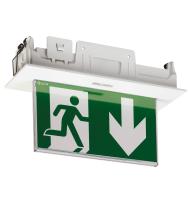 BAEH URALIFE V SATI Connecté 8lm/5h - IP 43/IK 07 - pose plafond encastrée/saillie - NF Environnement
