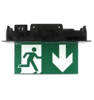 BAES Évacuation URALIFE V 45lm-1h Adressable Plafond - Noir