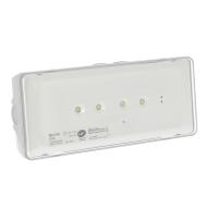 Luminaire pour Sources Centrales LSC d'ambiance Urajet 110Vdc/220Vdc et 230V~ -  IP55 IK08 - flux 320lm