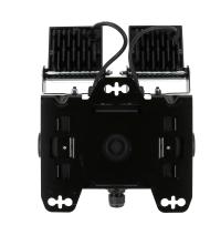 BAES LEDS 2 phares 2000lm 1h IP65 Évacuation Ambiance - technologie SATI